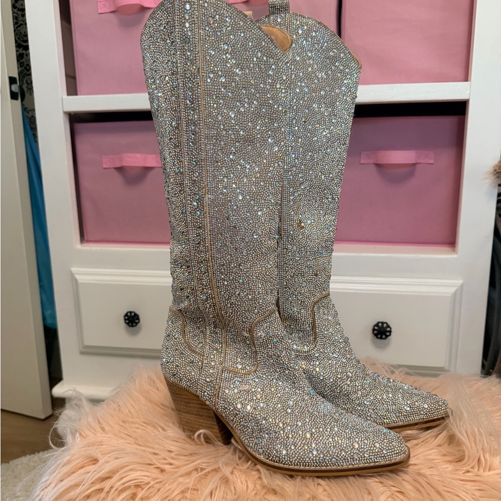 Samson 17” rhinestone cowboy boot
